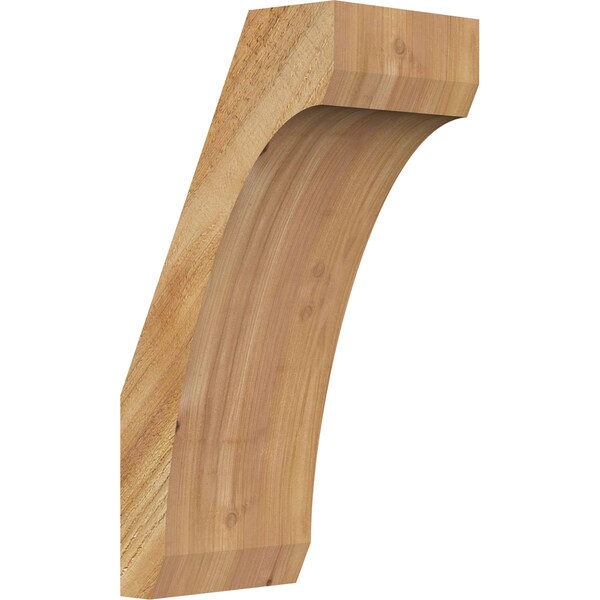 Ekena Millwork 6"W x 8"D x 16"H Legacy Rough Sawn Knee Brace, Western Red Cedar BRC06X08X16LEC00RWR - main